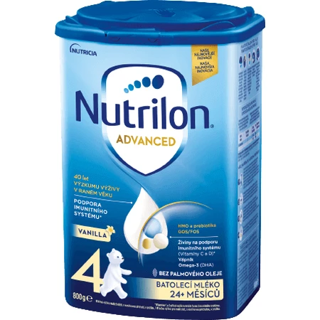 Nutrilon 4 Advanced Toddler сухе молоко ванільне 800 г: ціни та характеристики