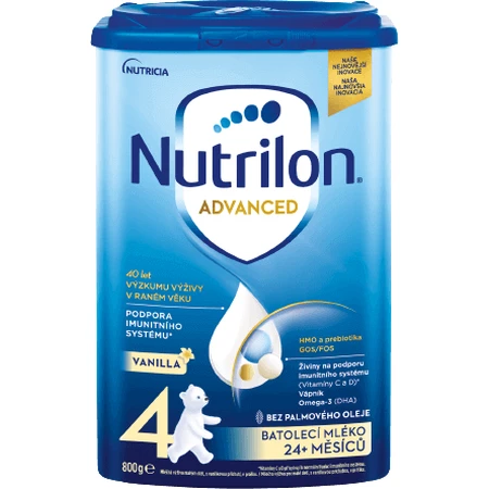 Nutrilon 4 Advanced Toddler сухе молоко ванільне 800 г: ціни та характеристики