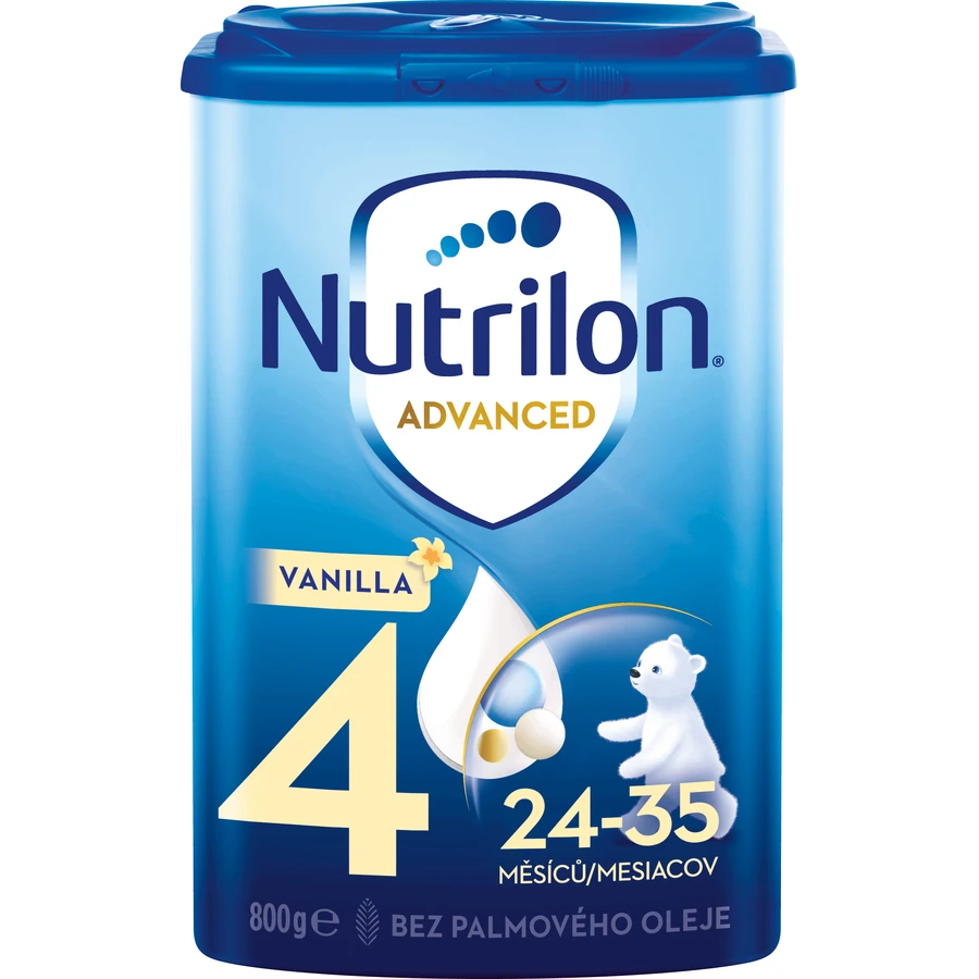 Nutrilon 4 Advanced Toddler сухе молоко ванільне 800 г: ціни та характеристики