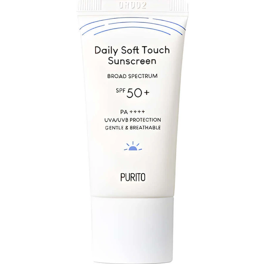 Сонцезахисний крем для обличчя з SPF 50+ PA++++ Daily Soft Touch, 15 мл, Purito: ціни та характеристики