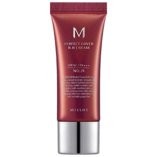 BB-крем M Perfect Cover SPF42/PA+++++, 20 мл, відтінок 21, Missha