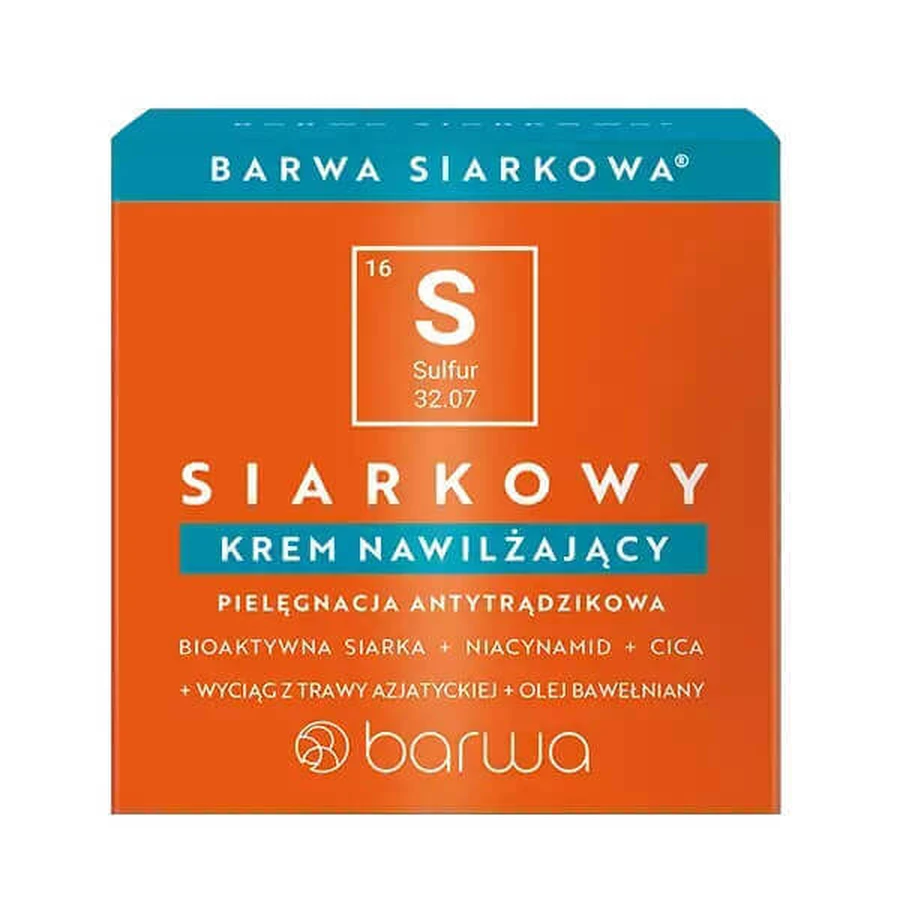 Увлажняющий крем Barwa Sulfur, 50 мл: цены и характеристики