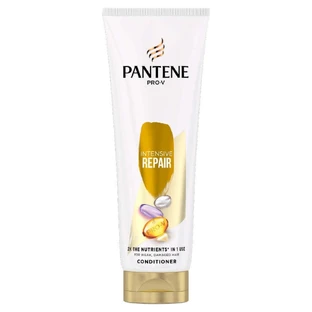 Pantene Intensive Repair Kit, шампунь, 400 мл + кондиціонер, 200 мл + захисна олія, 100 мл + воскові ампули, 3 х 15 мл + косметичка
