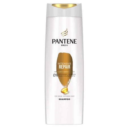 Pantene Intensive Repair Kit, шампунь, 400 мл + кондиціонер, 200 мл + захисна олія, 100 мл + воскові ампули, 3 х 15 мл + косметичка: ціни та характеристики