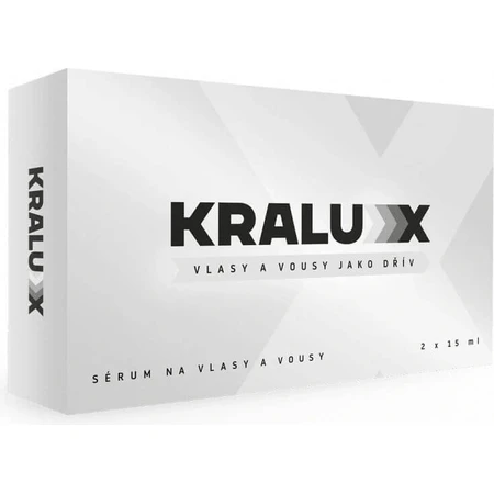 Сыворотка KRALUX против выпадения и поседения волос и бороды 1×30 мл, сыворотка для волос: цены и характеристики