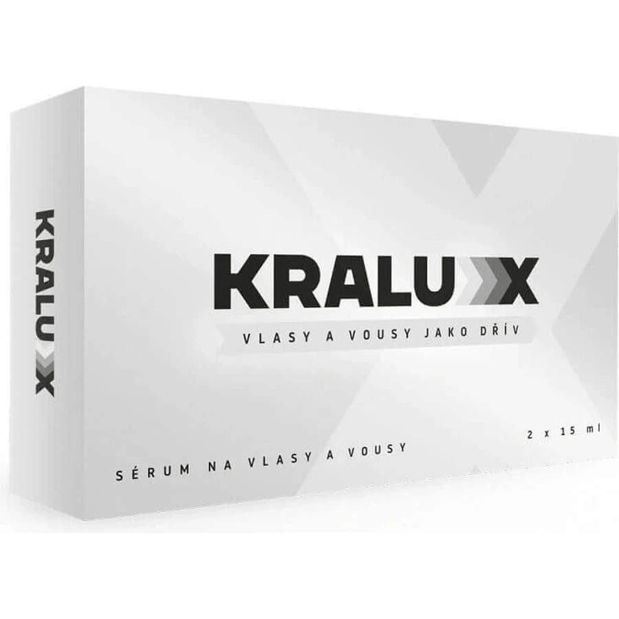 Сыворотка KRALUX против выпадения и поседения волос и бороды 1×30 мл, сыворотка для волос: цены и характеристики