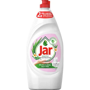 Засіб для миття посуду в банках Sensitive Aloe & Pink Jasmine 900 мл