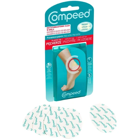 Compeed Пластыри для мозолей средние 5 шт: цены и характеристики