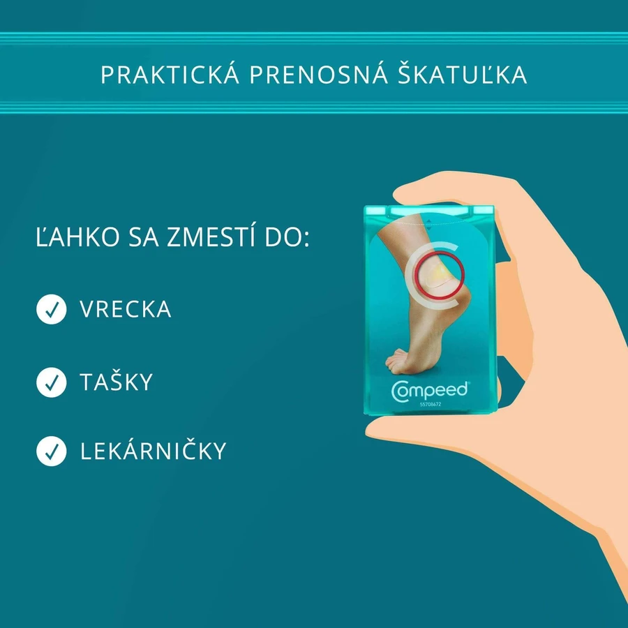 Compeed Пластыри для мозолей средние 5 шт: цены и характеристики