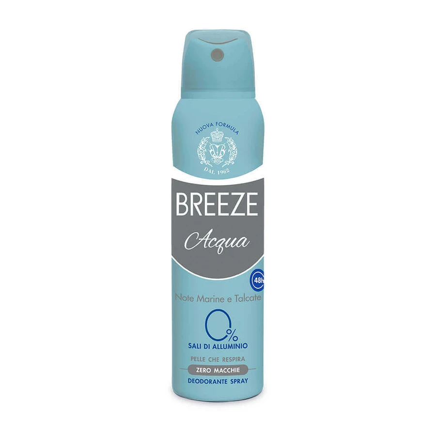 Дезодорант-спрей дезодорант без алюмінію Acqua, 150 мл, Breeze: ціни та характеристики