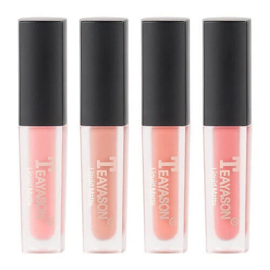 Набор из 4 жидких помад Matte, Teayason, Matte, Baby Got Peach: цены и характеристики
