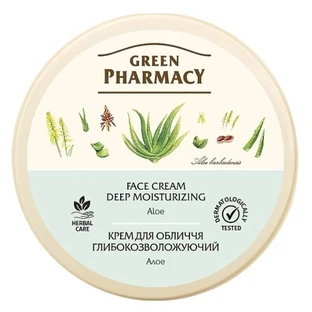 Крем для лица Green Pharmacy Глубокоувлажняющий с алоэ, 200 мл