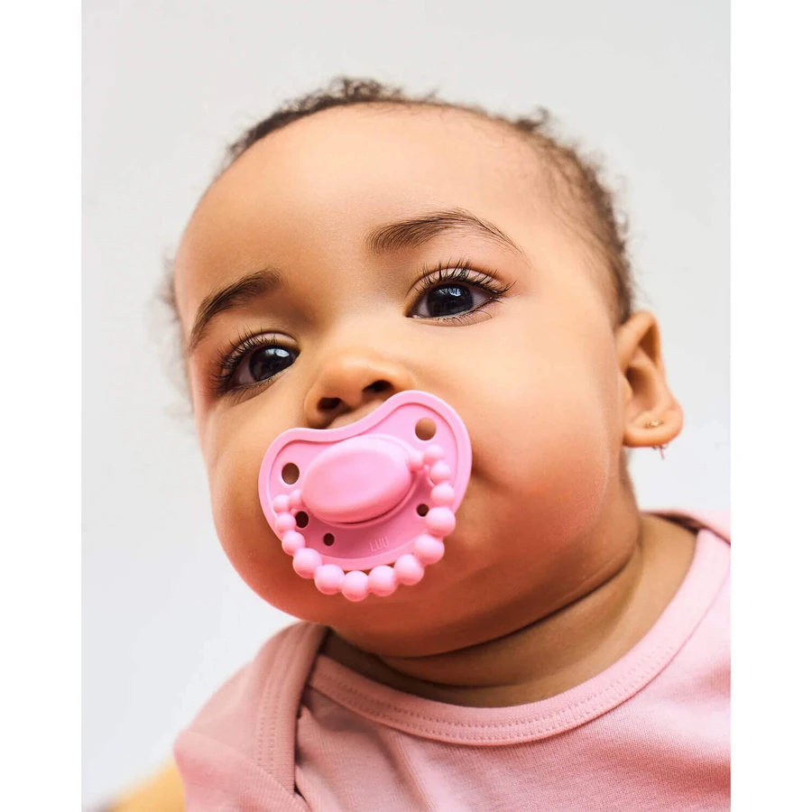 Luu Kids, пустышка, позиционирующая кукла, силикон, Pink A Boo, 3-6 месяцев, 1 штука: цены и характеристики