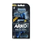 Станок для гоління Arko Men Pro одноразовий 3 леза №3