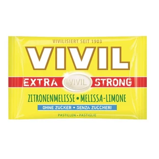 Лимонні цукерки fr zahr Extra Strong, 25 г, Vivil