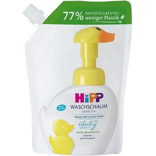 HIPP BABYSANFT WASHING FOAM replacement refill 1×250ml, пенка для умывания, refill