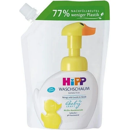 HIPP BABYSANFT WASHING FOAM replacement refill 1×250ml, пенка для умывания, refill: цены и характеристики