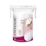 Cleanic, Косметичні палички для демакіяжу, овальні, 40 шт.