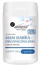 Органическая сера MSM - OptiMSM - порошок 250 г Aliness