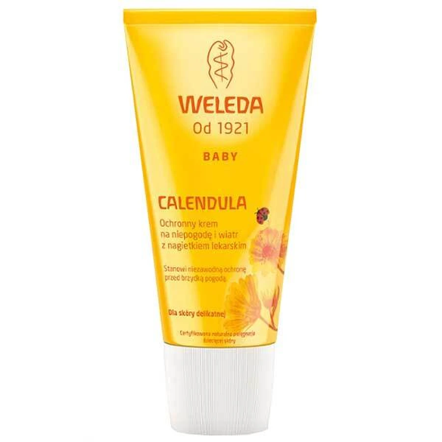 Weleda Calendula, захисний крем для дітей, від вітру та негоди, з календулою, 30 мл: ціни та характеристики