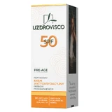 Uzdrovisco Pre-Age SPF 50 Пептидный антиоксидантный крем против гиперпигментации, 50 мл