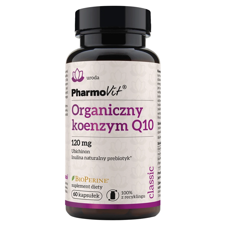 PharmoVit Органічний коензим Q10 120 мг, 60 капсул ДЕФЕКТ УПАКОВКИ: ціни та характеристики