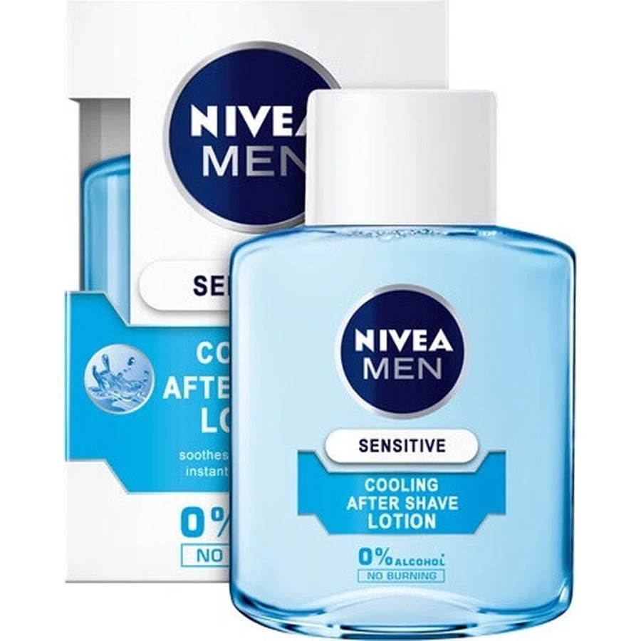 NIVEA Men Охолоджуюча вода після гоління для чутливих чоловіків 1×100 мл, вода після гоління: ціни та характеристики