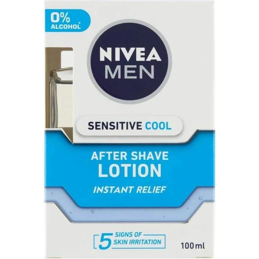 NIVEA Men Охолоджуюча вода після гоління для чутливих чоловіків 1×100 мл, вода після гоління: ціни та характеристики