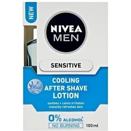 NIVEA Men Охолоджуюча вода після гоління для чутливих чоловіків 1×100 мл, вода після гоління: ціни та характеристики