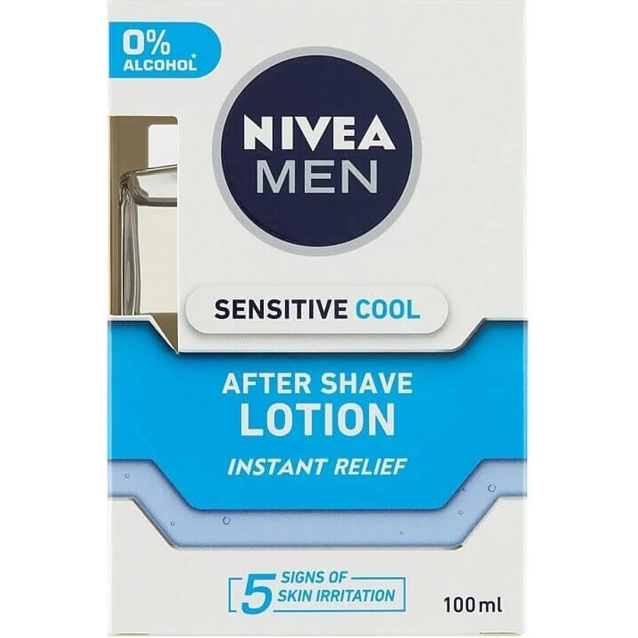 NIVEA Men Охолоджуюча вода після гоління для чутливих чоловіків 1×100 мл, вода після гоління: ціни та характеристики