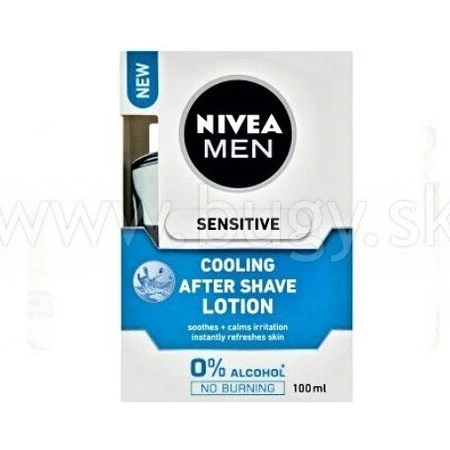 NIVEA Men Охолоджуюча вода після гоління для чутливих чоловіків 1×100 мл, вода після гоління: ціни та характеристики