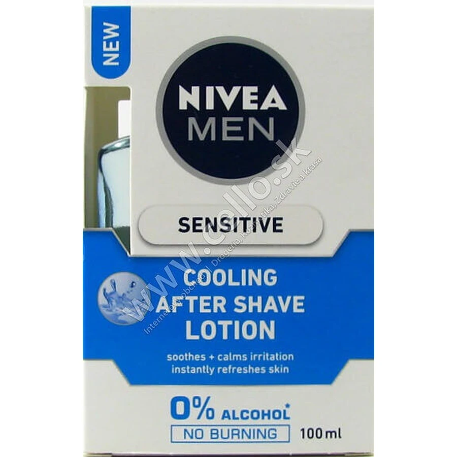 NIVEA Men Охолоджуюча вода після гоління для чутливих чоловіків 1×100 мл, вода після гоління: ціни та характеристики