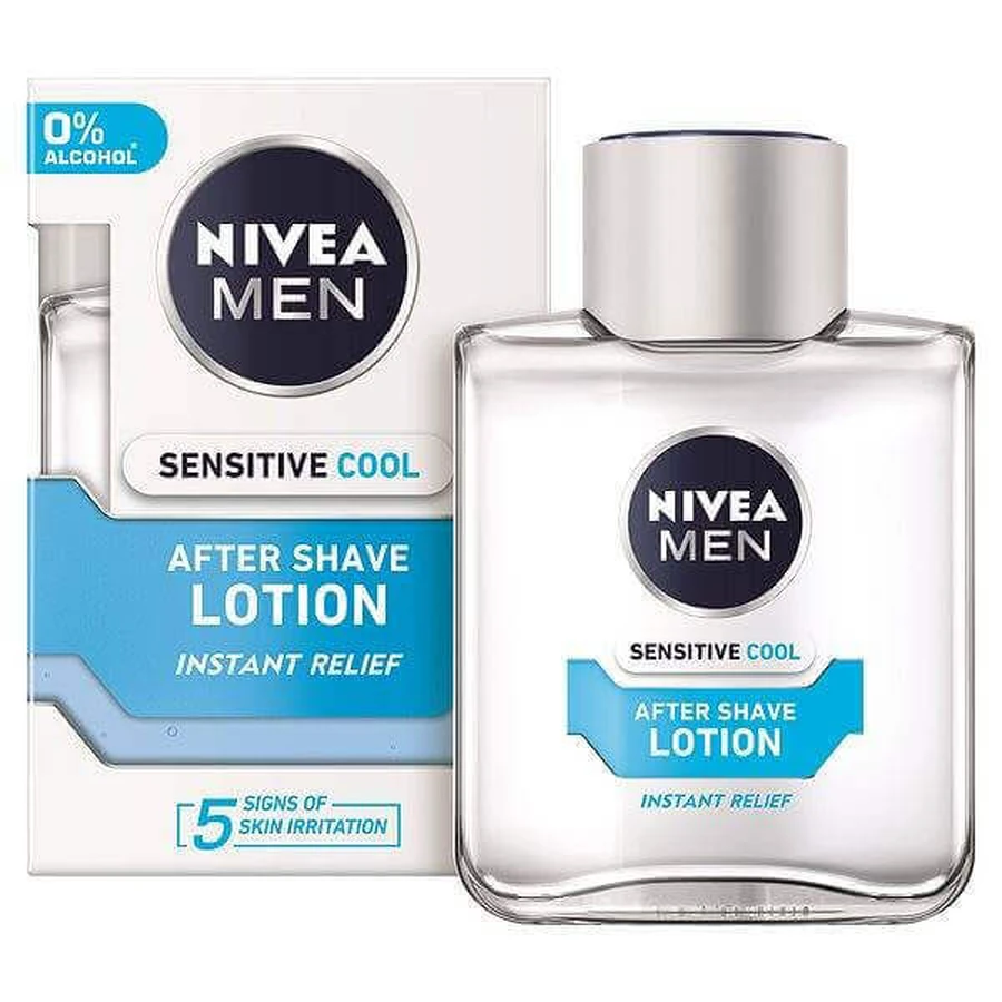 NIVEA Men Охолоджуюча вода після гоління для чутливих чоловіків 1×100 мл, вода після гоління: ціни та характеристики