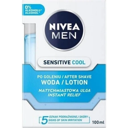 NIVEA Men Охолоджуюча вода після гоління для чутливих чоловіків 1×100 мл, вода після гоління: ціни та характеристики