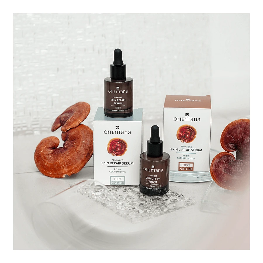 Orientana, зміцнююча нічна сироватка Reishi Retinol H10 0,5%, 30 мл: ціни та характеристики