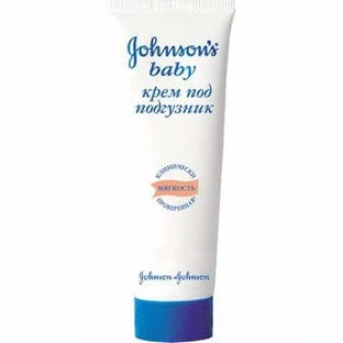 Детский крем Johnson's Baby под подгузник, 55 мл