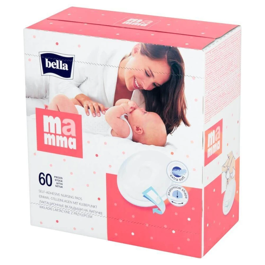 Прокладки для груди Bella Mamma с клеем, 60 шт.: цены и характеристики