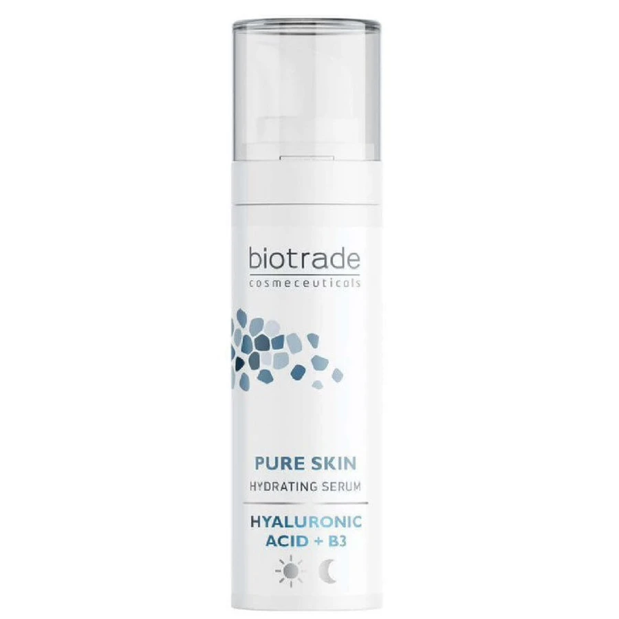 Сироватка для обличчя Biotrade Pure Skin Hydrating Serum для інтенсивного зволоження шкіри, 30 мл: ціни та характеристики