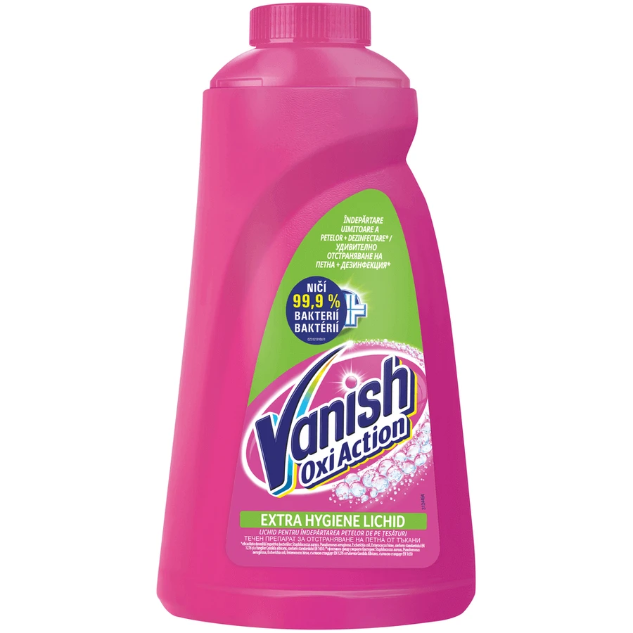Стиральный порошок Vanish Oxi Action Extra hygiene 10 стирок 940 мл: цены и характеристики