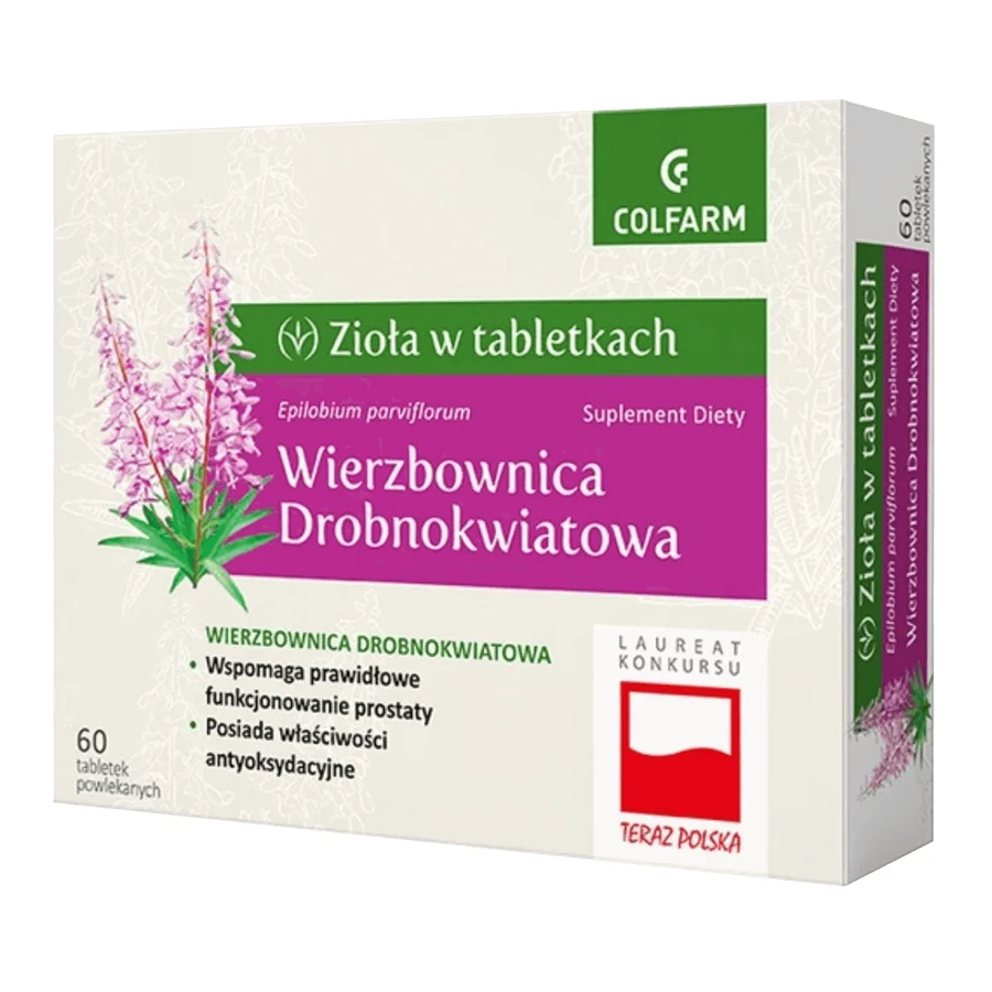 Экстракт Иван-чая Colfarm Small-flowered Willowbush, 60 таблеток: цены и характеристики