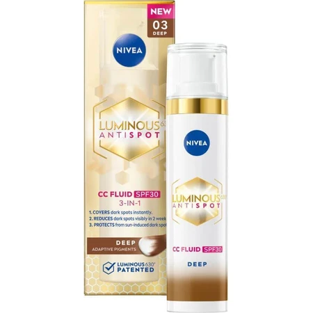 Nivea СС-крем Cellular Luminous dark 1×40 мл, СС-крем: ціни та характеристики