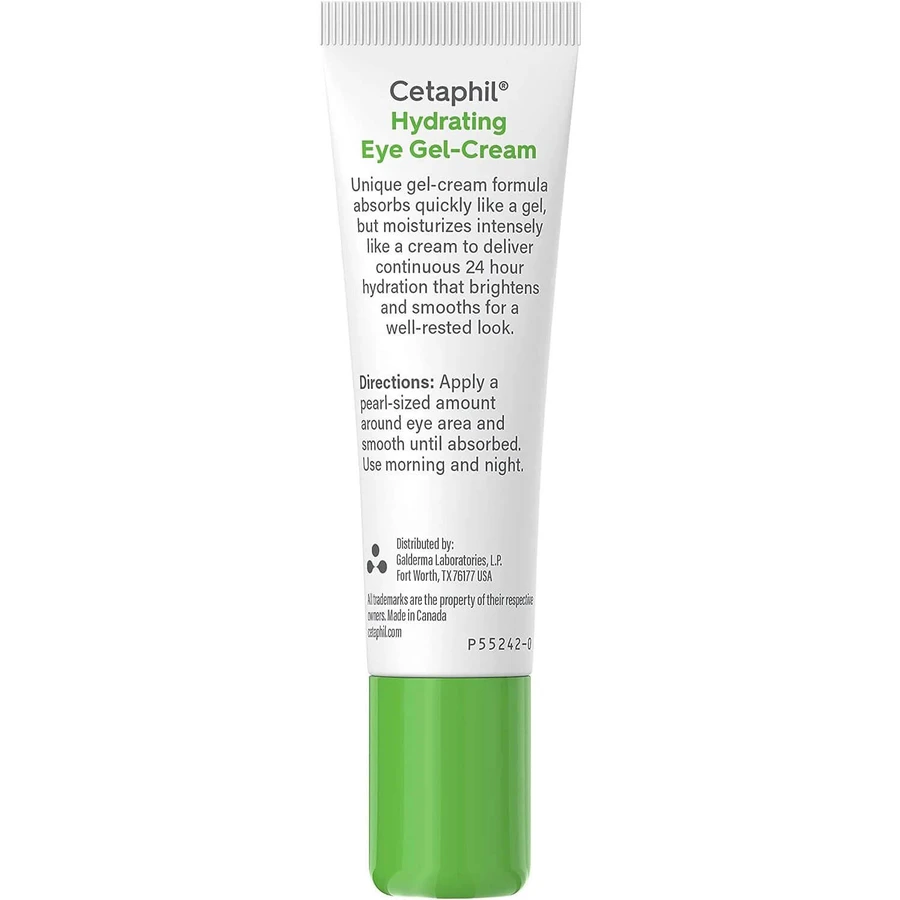 Гель-крем для шкіри навколо очей Cetaphil Hydrating Eye Gel-Cream зволожуючий, 14 мл: ціни та характеристики