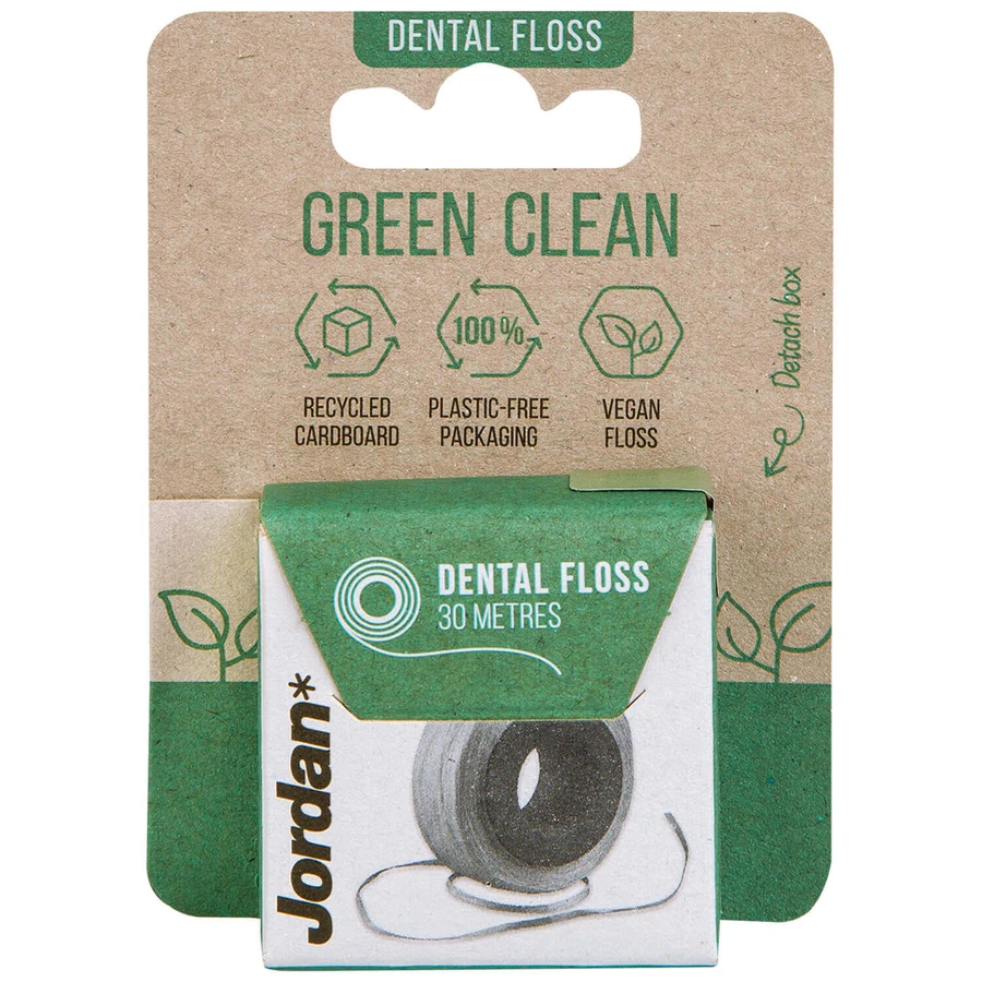 Екологічна зубна нитка Jordan Green Clean, 30 м: ціни та характеристики