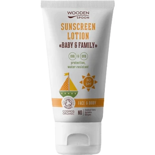 Woodenspoon Детский и семейный лосьон для тела SPF 30, 150 мл