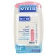 Vitis, м'яка зубна нитка з мітом і фтором, рожева, вощена, 50 м