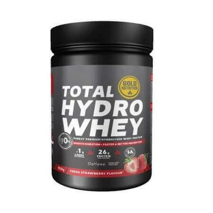 Протеїновий порошок зі смаком полуниці Total Hydro Whey, 900 г, 900 г, Gold Nutrition