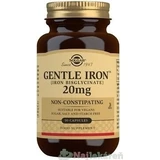 Solgar Gentle Iron 20 mg elezo (бисглицинат железа) fine for aloud 90 capsules 1×90 cps, пищевая добавка