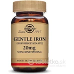 Solgar Gentle Iron 20 мг елезо (бісгліцинат заліза) дрібнодисперсний для вголос 90 капсул 1×90 cps, харчова добавка: ціни та характеристики