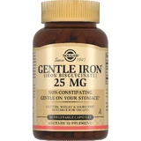 Solgar Gentle Iron 20 мг елезо (бісгліцинат заліза) дрібнодисперсний для вголос 90 капсул 1×90 cps, харчова добавка