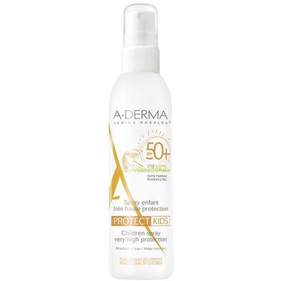 A-Derma PROTECT KIDS SPF50+ Спрей для детей 200 мл: цены и характеристики